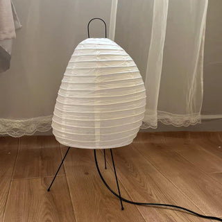 Elaris Lampe de Table Moderne en Papier de Riz