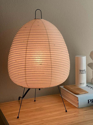 Tranquilux Lampe de Table en Papier Inspirée du Japon