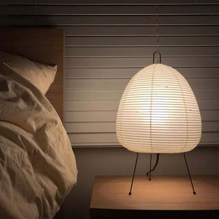 Tranquilux Lampe de Table en Papier Inspirée du Japon