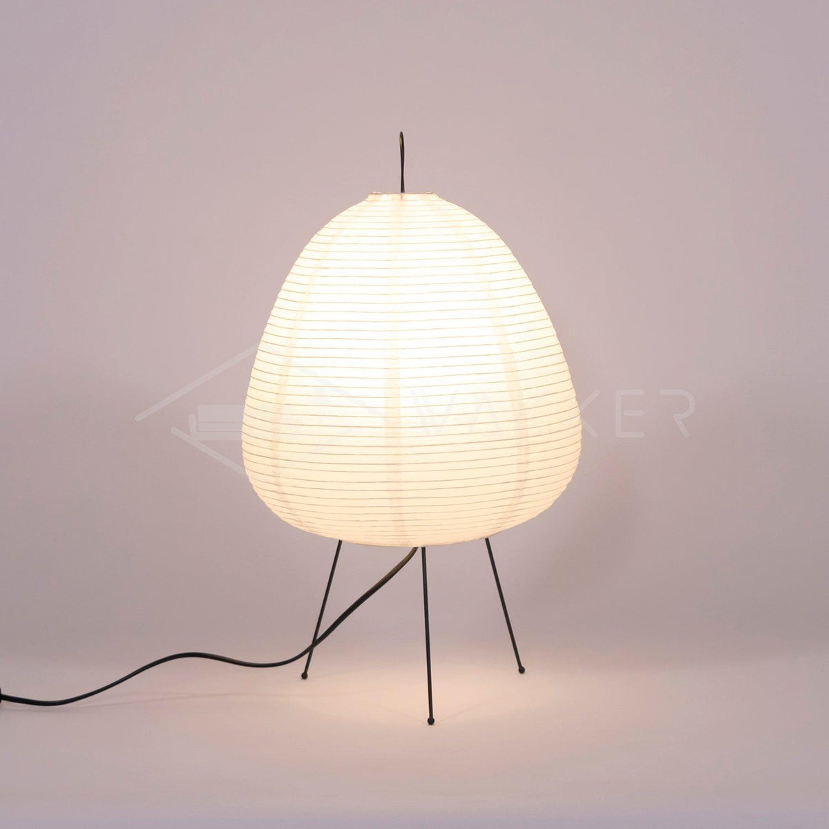 Tranquilux Lampe de Table en Papier Inspirée du Japon