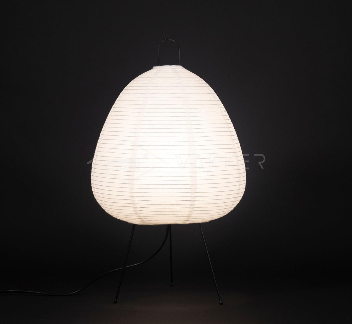 Tranquilux Lampe de Table en Papier Inspirée du Japon