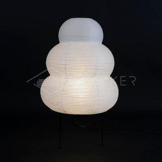 Tranquilux Lampe de Table en Papier Inspirée du Japon