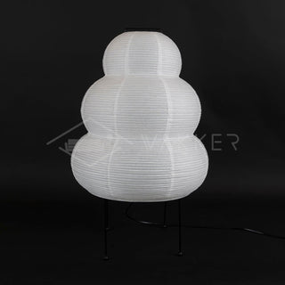 Tranquilux Lampe de Table en Papier Inspirée du Japon