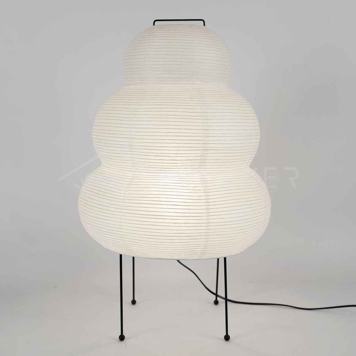Tranquilux Lampe de Table en Papier Inspirée du Japon