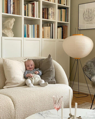 Krelix Lampadaire en Papier Scandinave