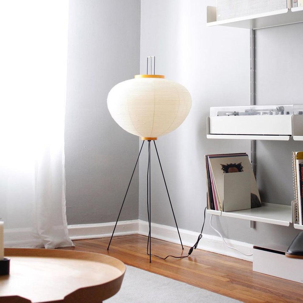 Krelix Lampadaire en Papier Scandinave