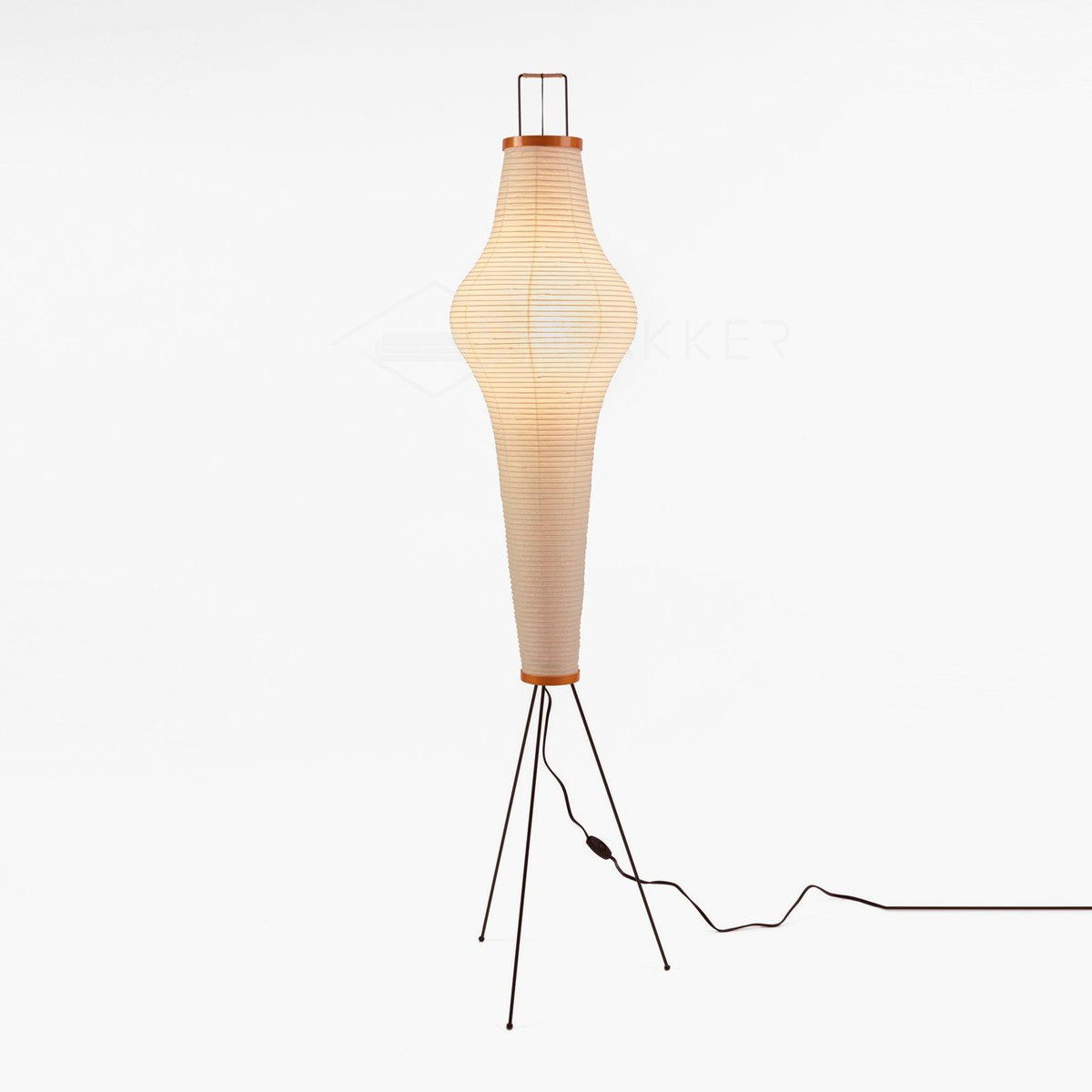 Krelix Lampadaire en Papier Scandinave