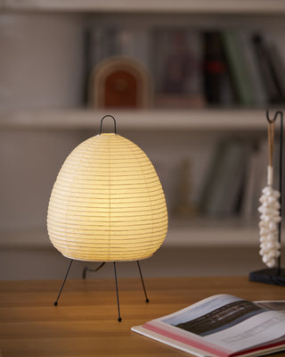 Tranquilux Lampe de Table en Papier Inspirée du Japon