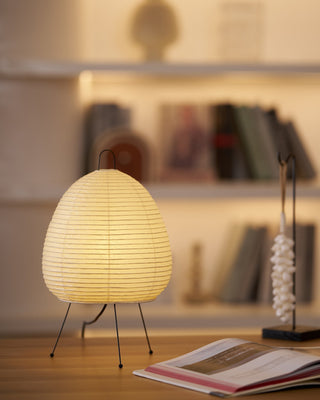 Tranquilux Lampe de Table en Papier Inspirée du Japon