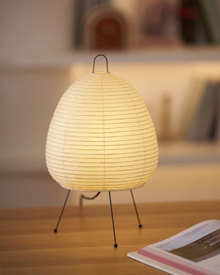 Tranquilux Lampe de Table en Papier Inspirée du Japon