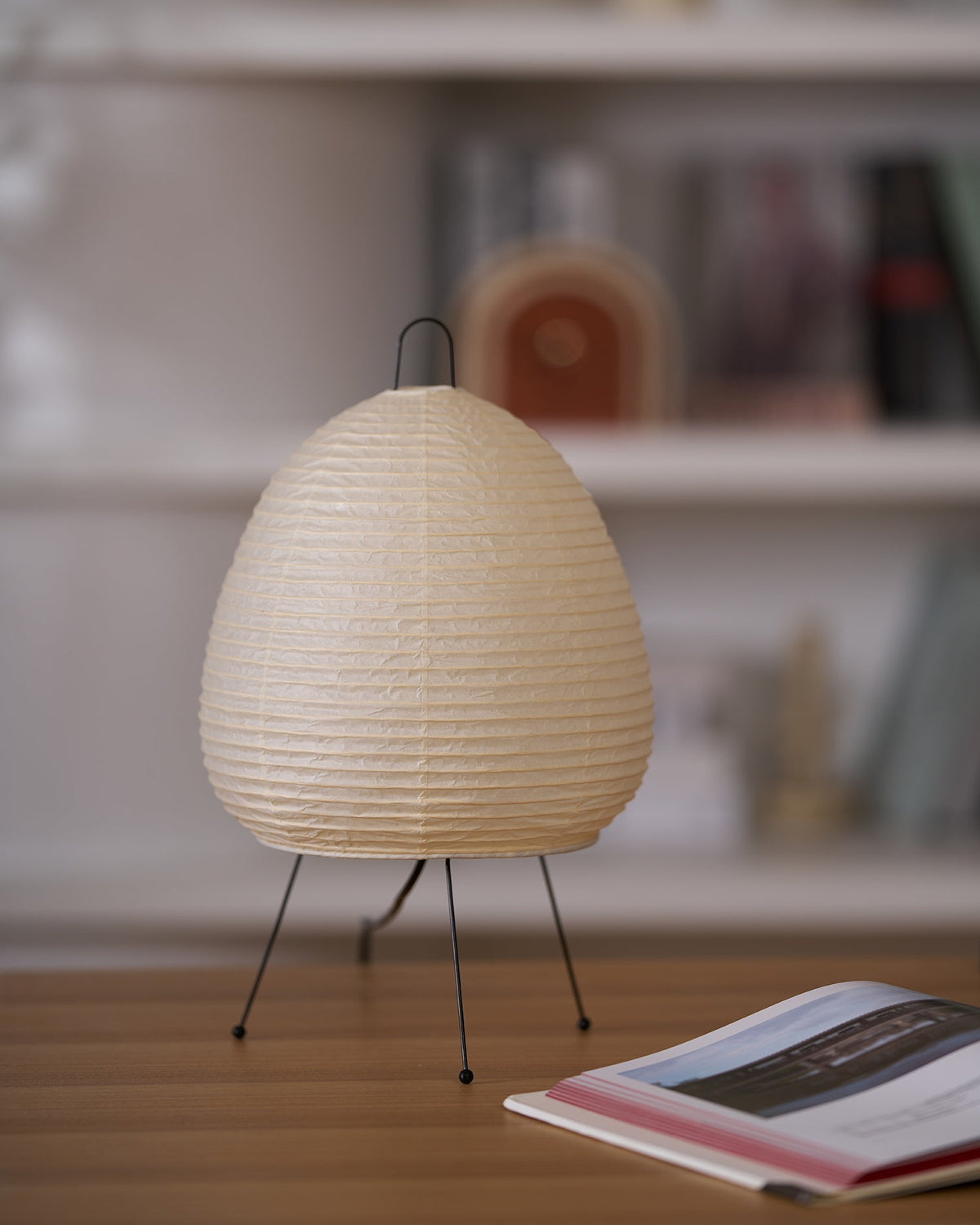 Tranquilux Lampe de Table en Papier Inspirée du Japon