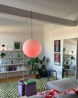 Lustra Suspension Lampe Lanternes en Papier-Luire