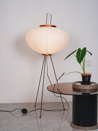 Krelix Lampadaire en Papier Scandinave