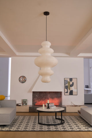 Vivain Suspension Papier Traditionnelle