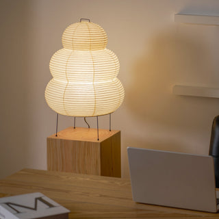 Tranquilux Lampe de Table en Papier Inspirée du Japon