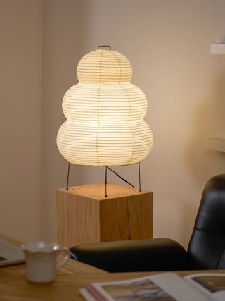 Tranquilux Lampe de Table en Papier Inspirée du Japon