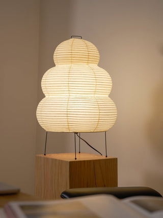 Tranquilux Lampe de Table en Papier Inspirée du Japon