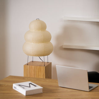 Tranquilux Lampe de Table en Papier Inspirée du Japon