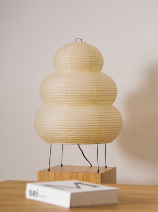 Tranquilux Lampe de Table en Papier Inspirée du Japon