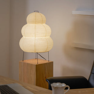 Tranquilux Lampe de Table en Papier Inspirée du Japon