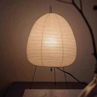 Tranquilux Lampe de Table en Papier Inspirée du Japon