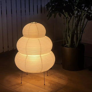 Tranquilux Lampe de Table en Papier Inspirée du Japon