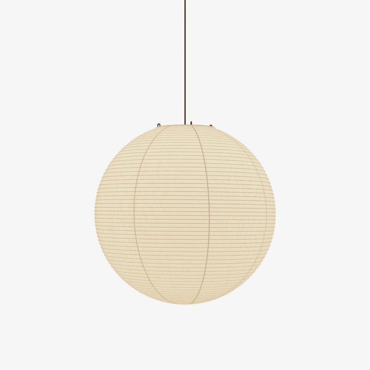 Perrona Suspension Bambou Papier Washi Ronde