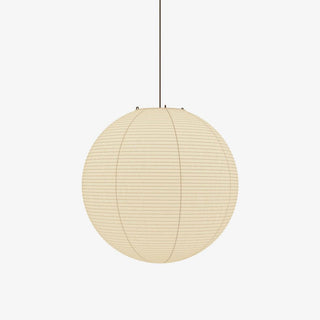 Solara Suspension Bambou Papier Washi Ronde