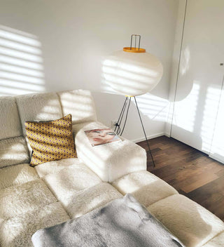 Krelix Lampadaire en Papier Scandinave