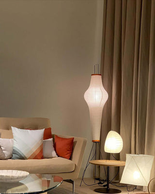 Krelix Lampadaire en Papier Scandinave
