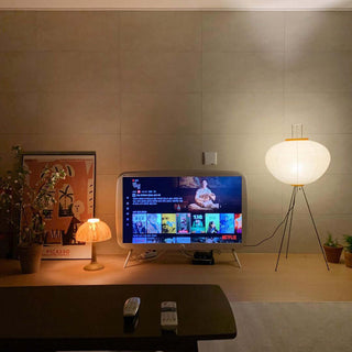Krelix Lampadaire en Papier Scandinave