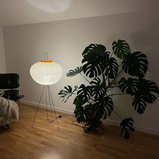Krelix Lampadaire en Papier Scandinave
