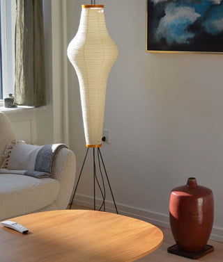 Krelix Lampadaire en Papier Scandinave