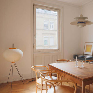 Krelix Lampadaire en Papier Scandinave