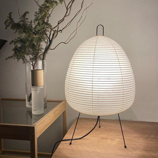 Tranquilux Lampe de Table en Papier Inspirée du Japon