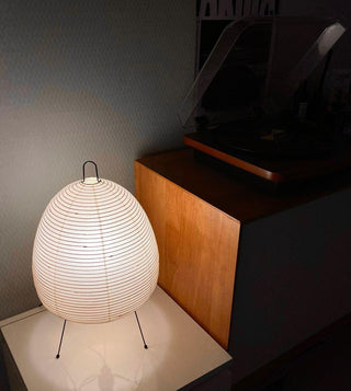 Tranquilux Lampe de Table en Papier Inspirée du Japon