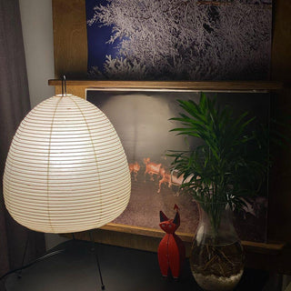 Tranquilux Lampe de Table en Papier Inspirée du Japon