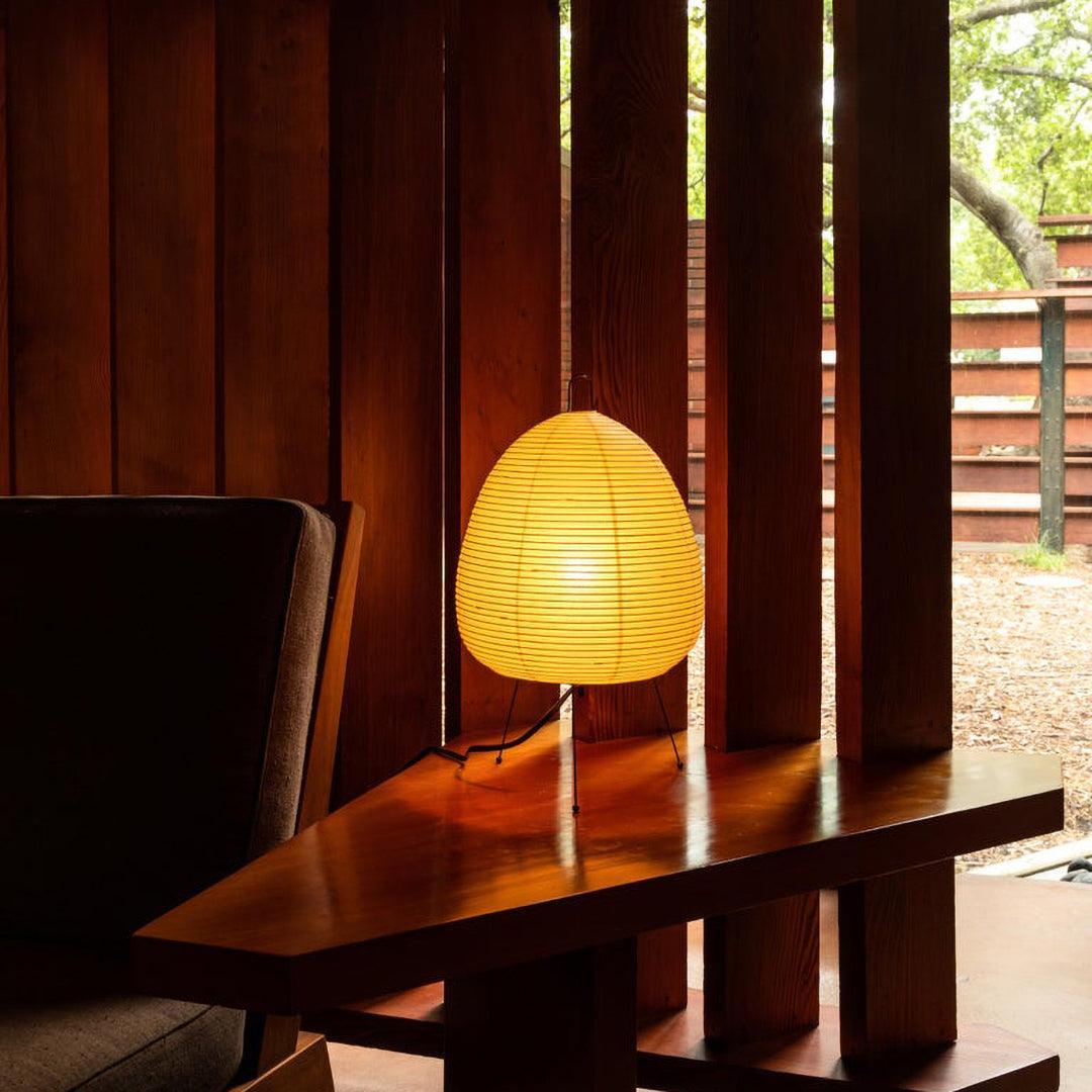 Tranquilux Lampe de Table en Papier Inspirée du Japon