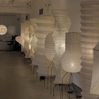 Krelix Lampadaire en Papier Scandinave