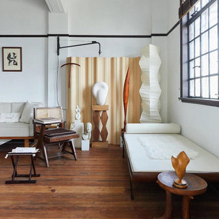 Krelix Lampadaire en Papier Scandinave