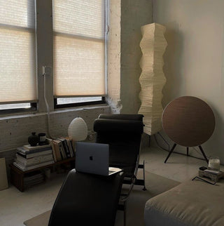 Krelix Lampadaire en Papier Scandinave