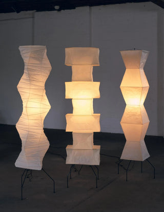 Krelix Lampadaire en Papier Scandinave