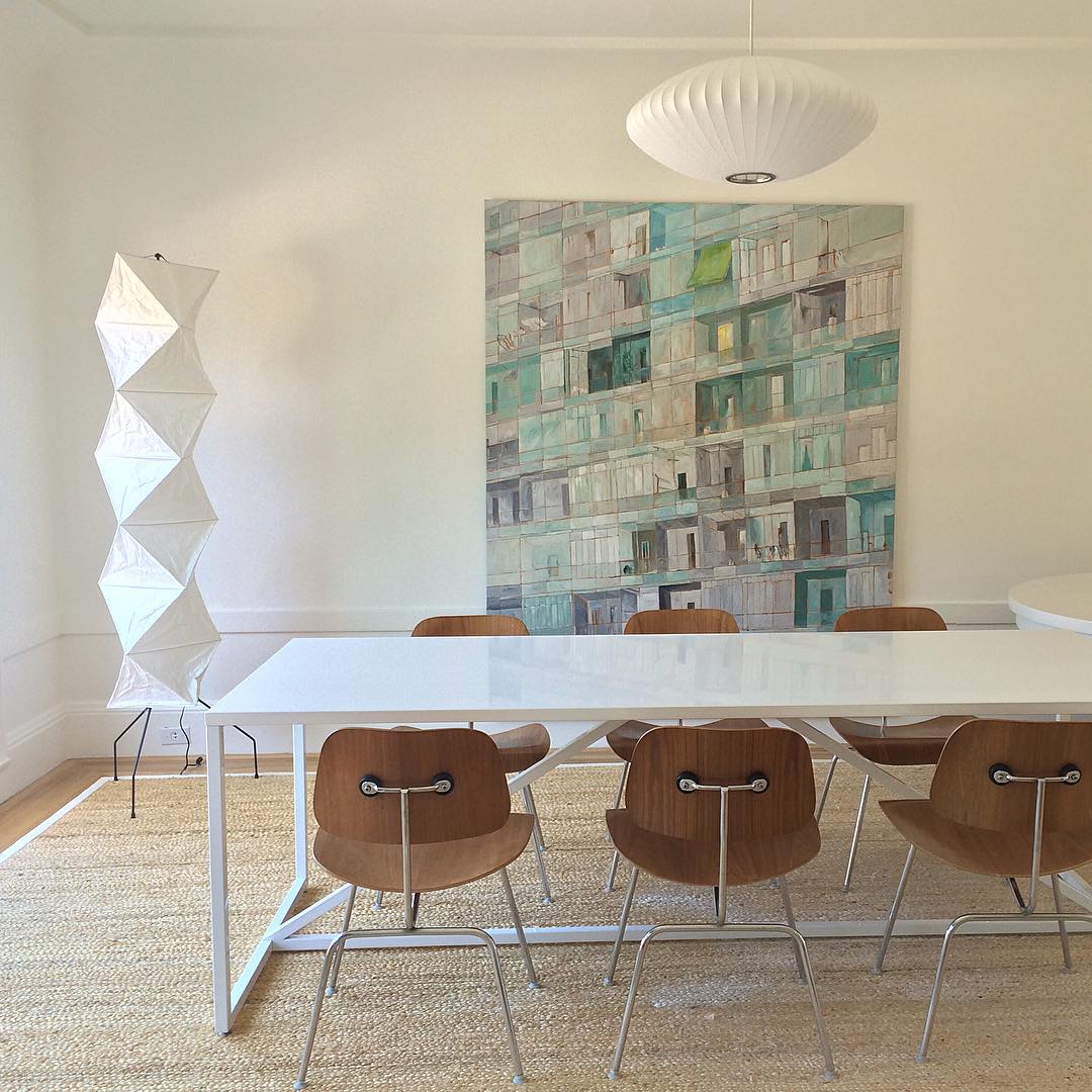 Krelix Lampadaire en Papier Scandinave