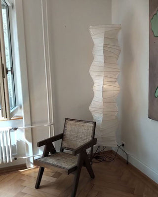 Krelix Lampadaire en Papier Scandinave