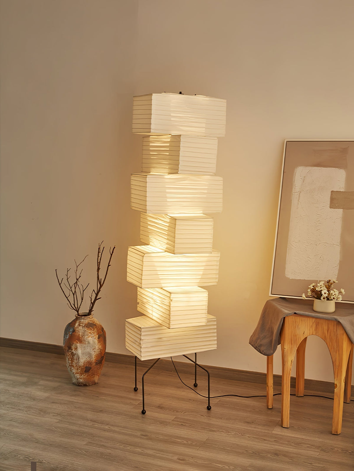 Avara Lampadaire Papier