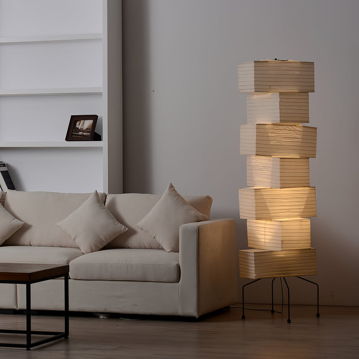 Avara Lampadaire Papier