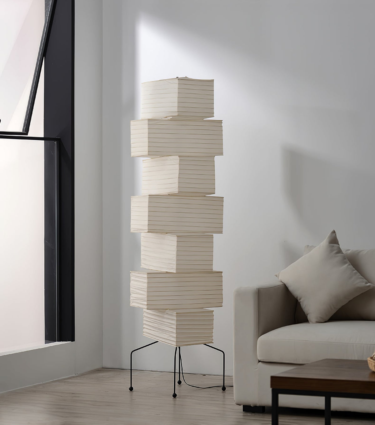 Avara Lampadaire Papier