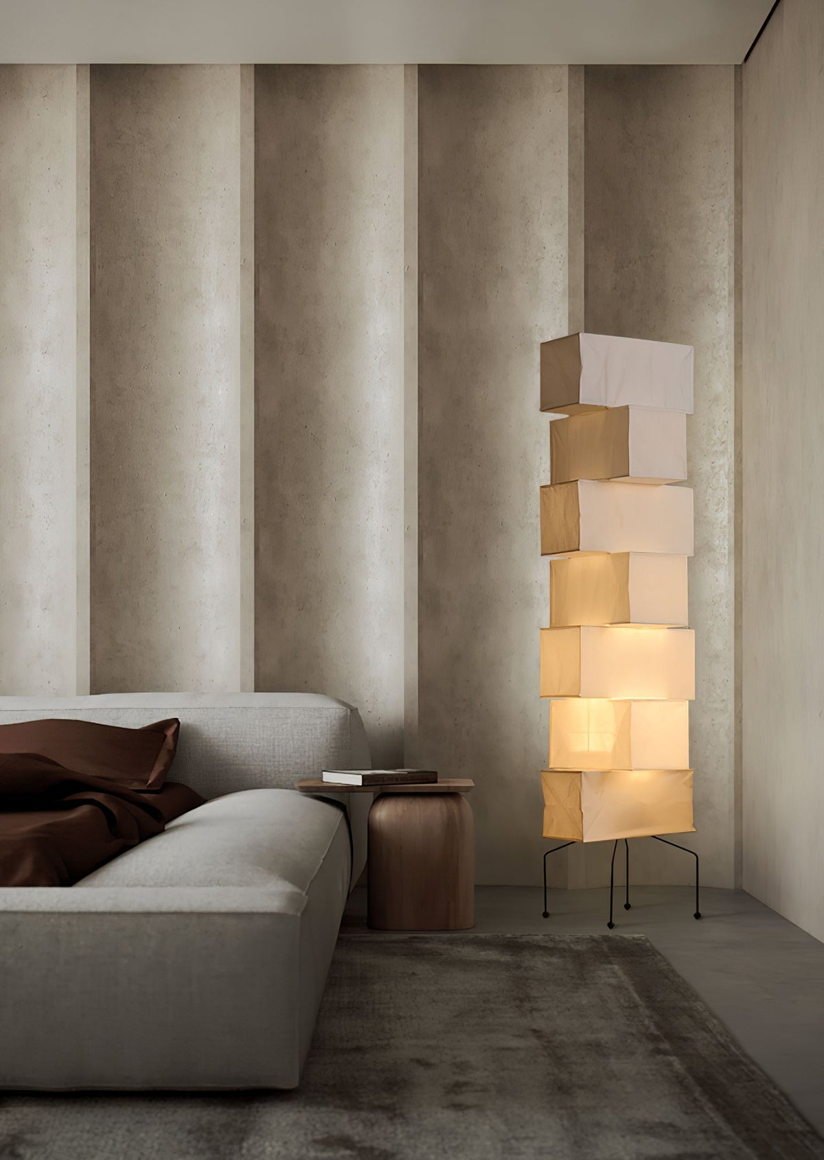 Avara Lampadaire Papier