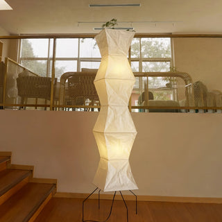 Krelix Lampadaire en Papier Scandinave