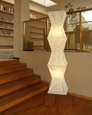 Krelix Lampadaire en Papier Scandinave